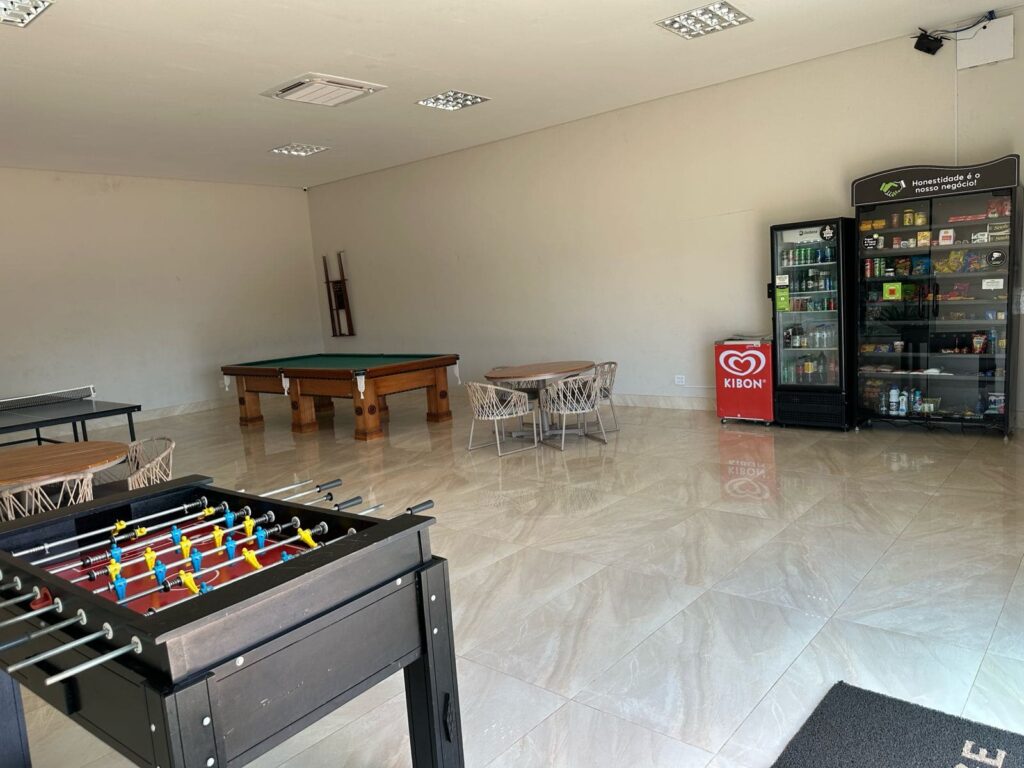 Sala de jogos e conveniência